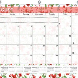 2026-2027 Academic Year 12 Months Student Calendar/ Planner for 3-Ring Binder 20
